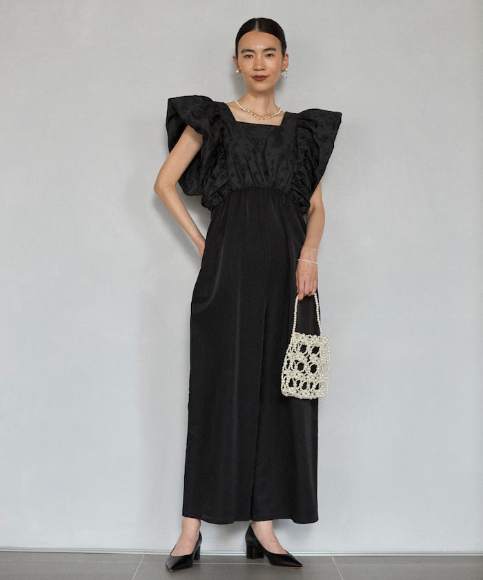 [February 12, 12:00 Release] 2WAY Flower Sheer Jacquard Docking All-in-One