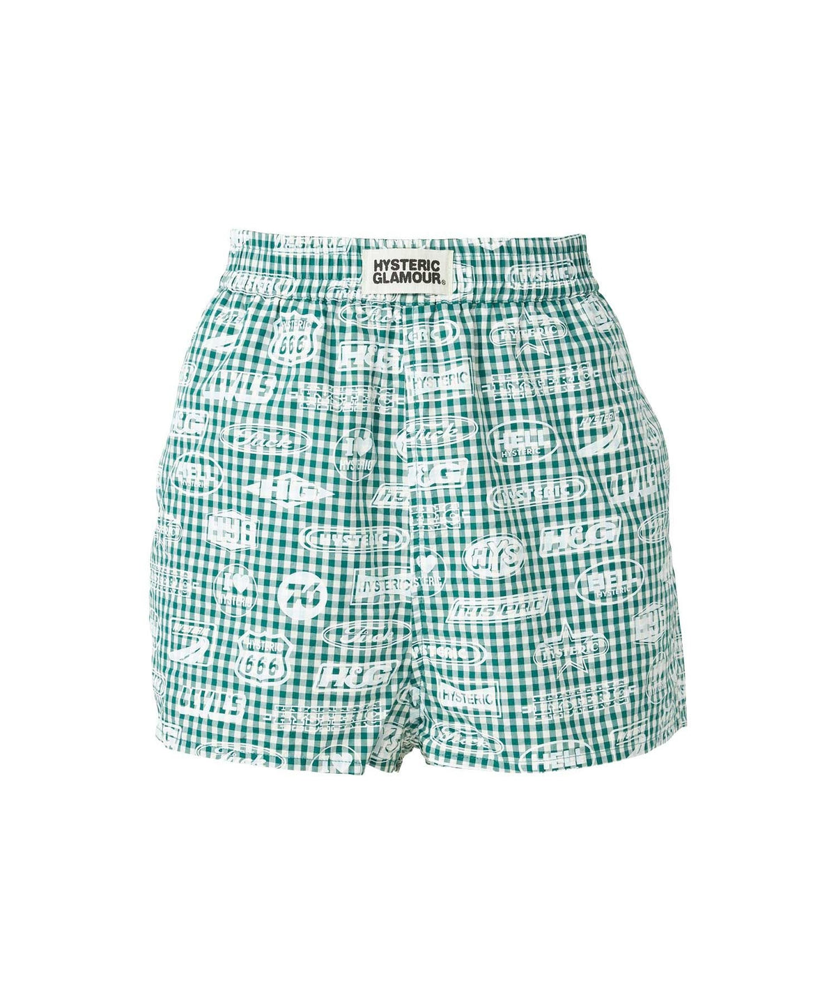 HG Racing Gingham Check Short Pants