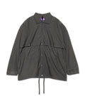 Garment Dyed Nylon Ripstop Field Shirt Jacket
