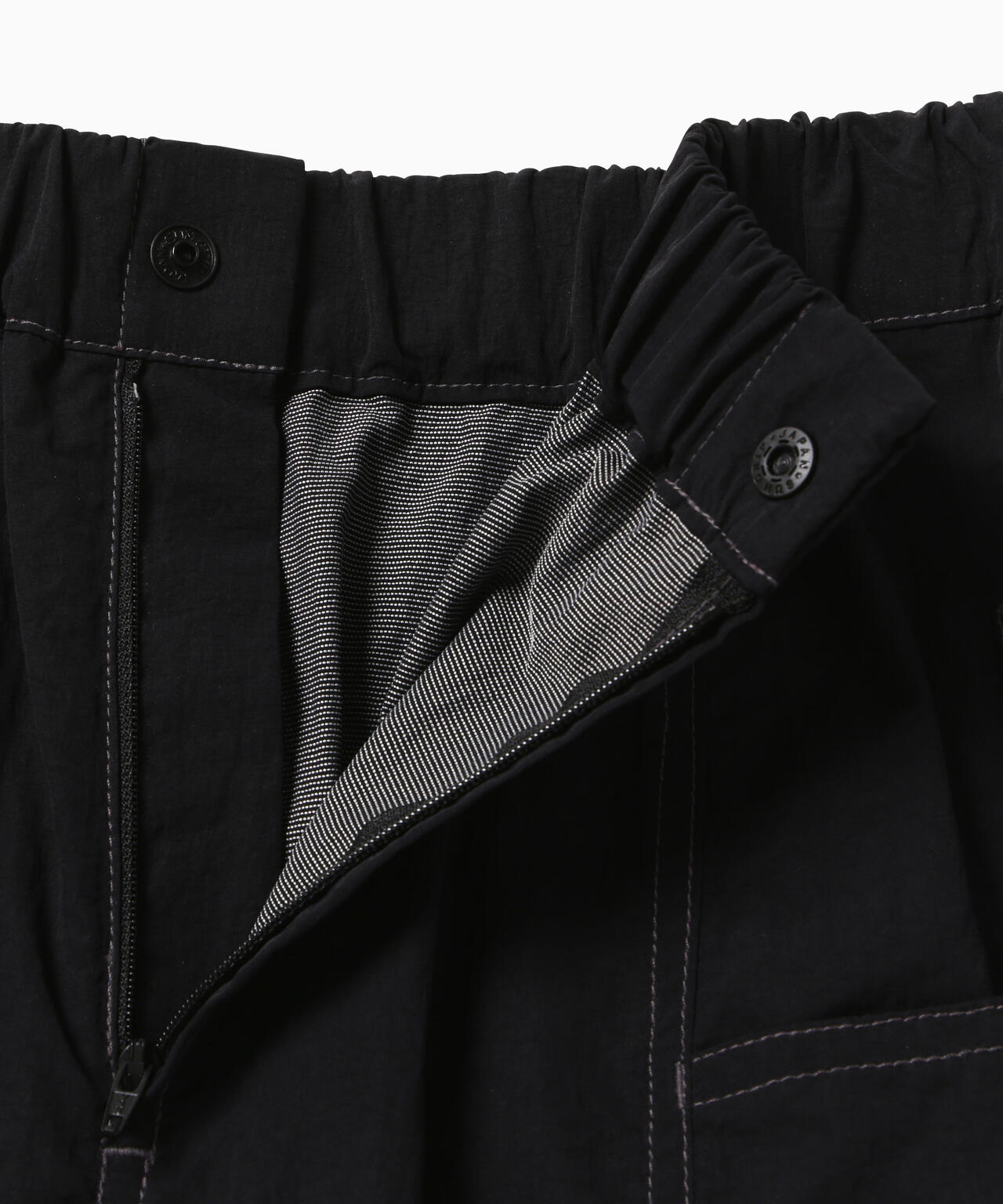 crinkled nylon skirt (W)