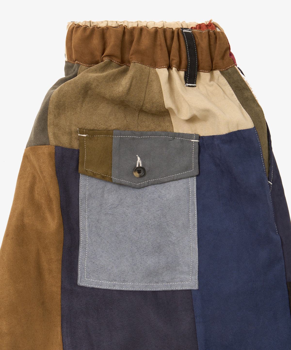 hakama pants faux suede ten