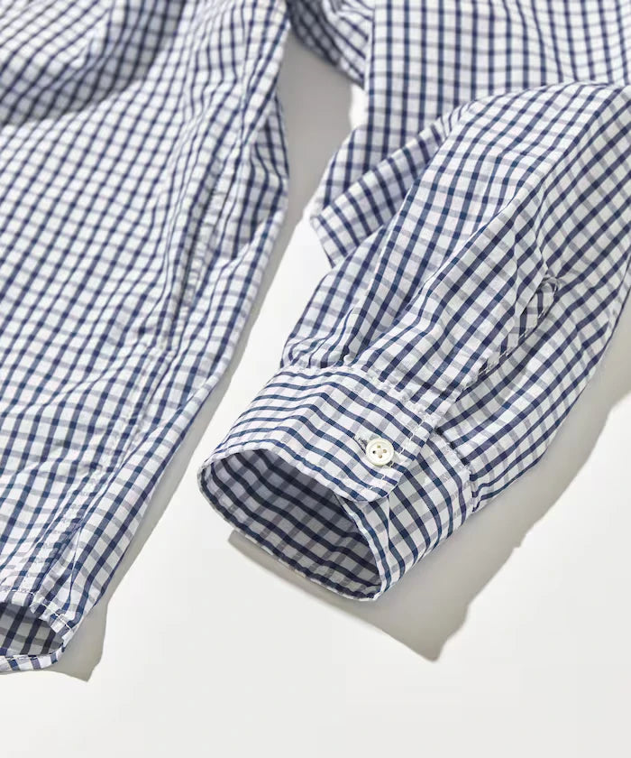 Magazine Pocket Broad Shirt(Gingham)