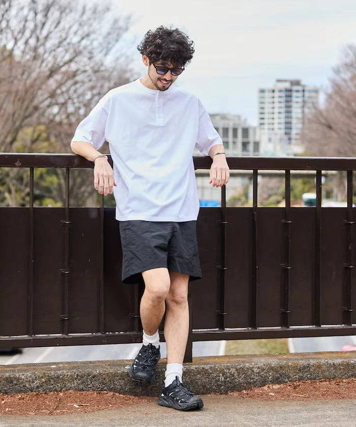 Nylon Short Length Baggy Shorts