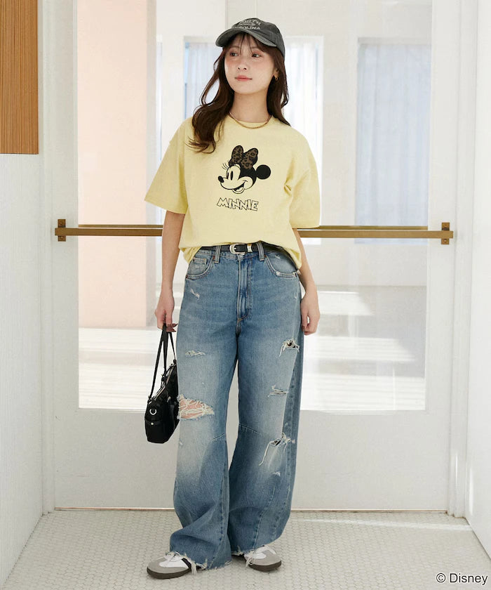 Minnie Mouse Leopard Print Docking T-Shirt Limited Edition
