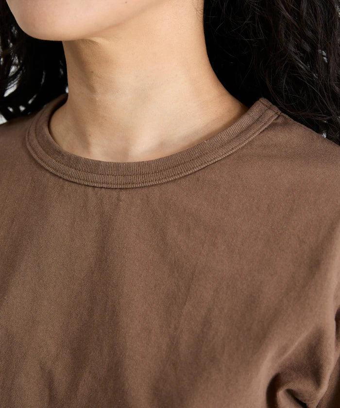 Oil Cut Processing Crew Neck T-Shirt
