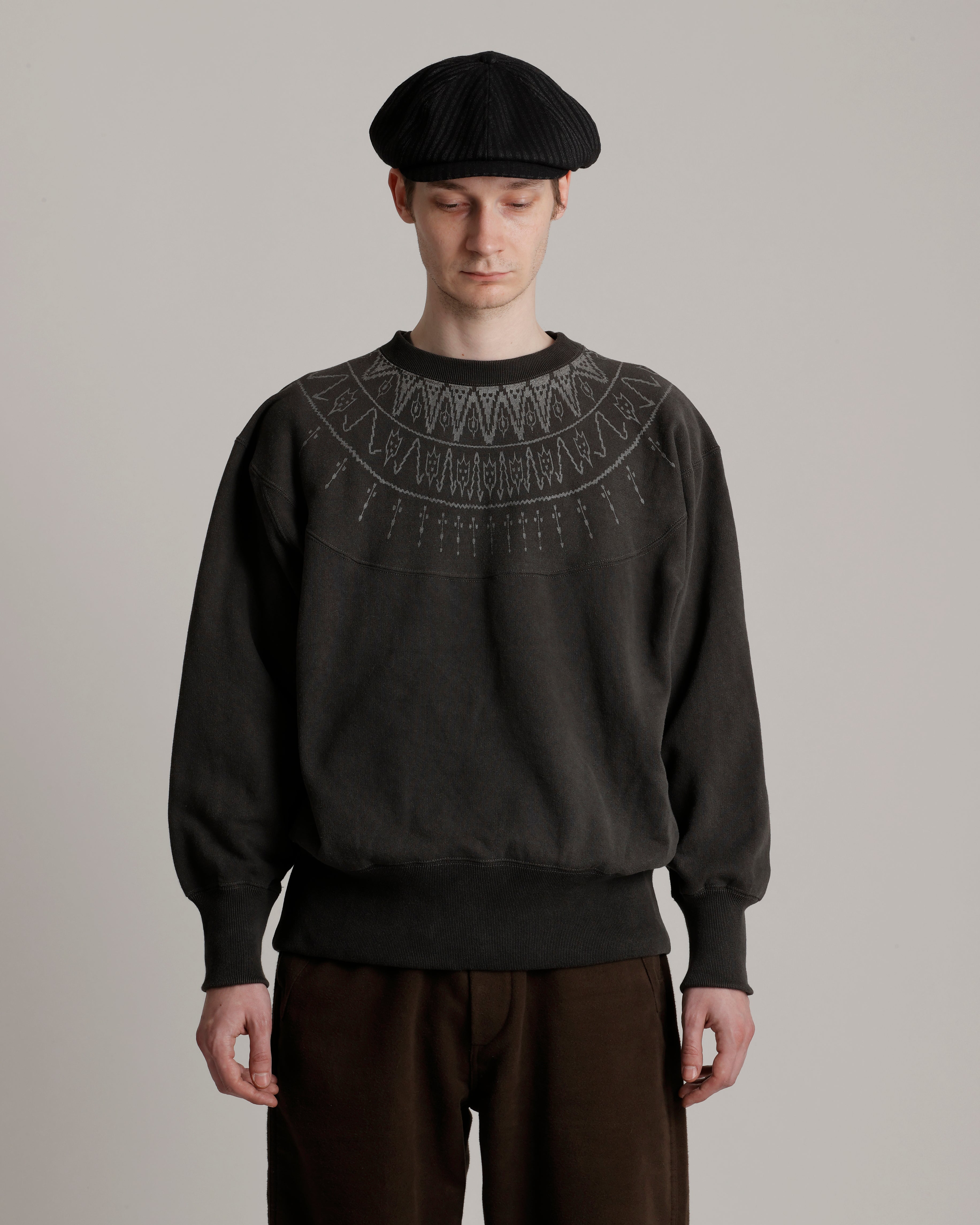 LOT.624 NORDIC PATTERN SWEATSHIRT