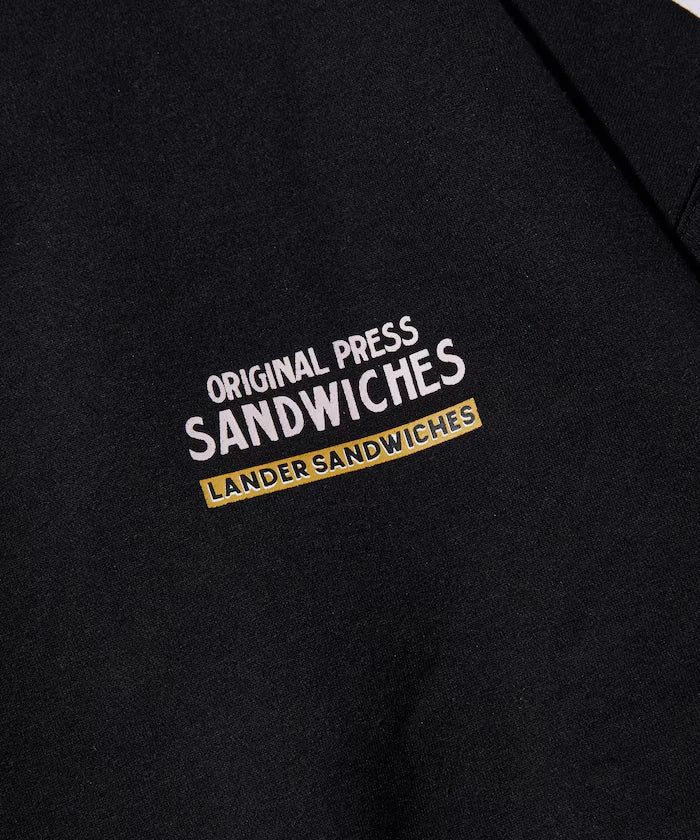 LANDER SANDWICHES×FREAK'S STORE/ Lander Limited Edition Big Silhouette Back Print Crewneck Sweat 【Limited Release】