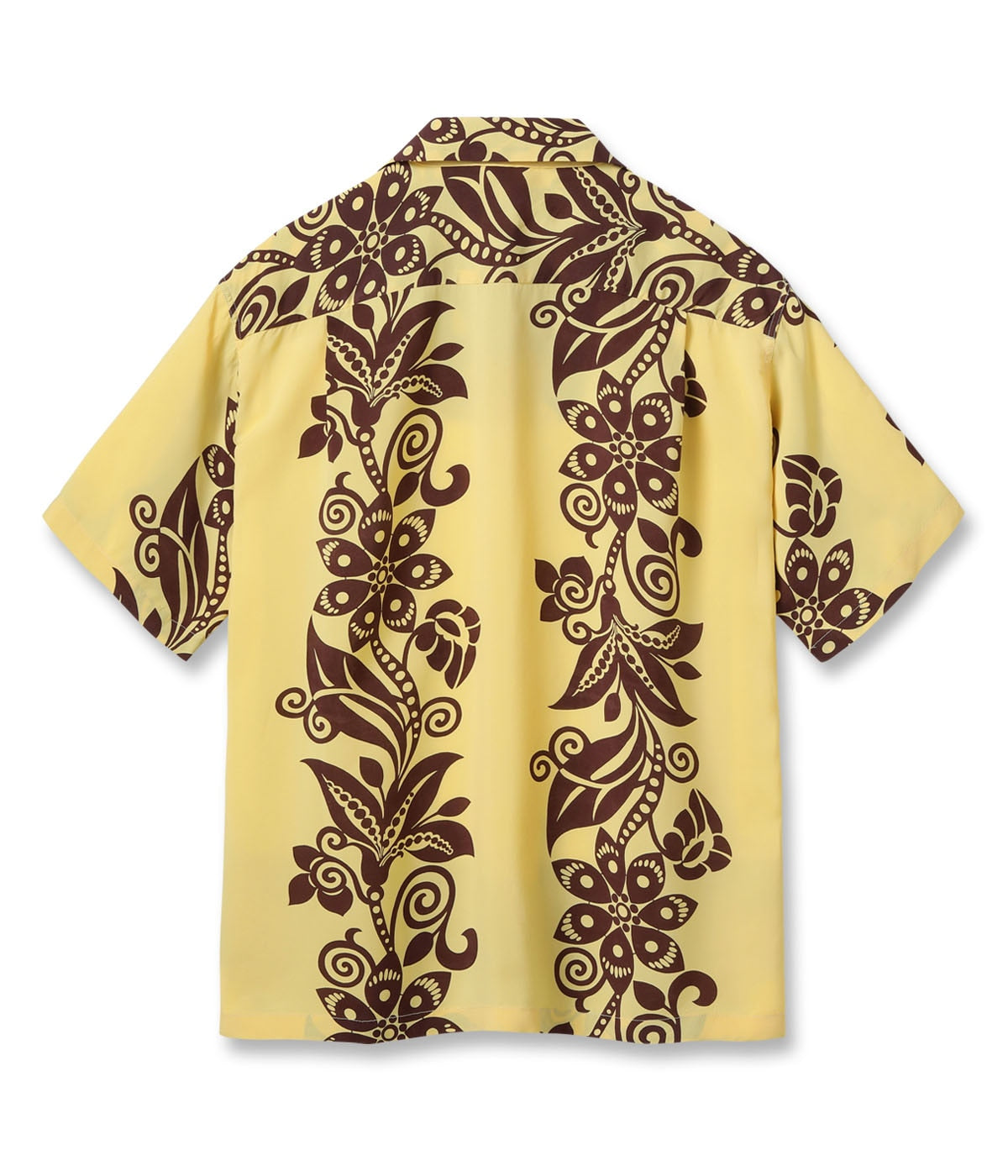 Rayon Hawaiian Shirt Pictograph Flower