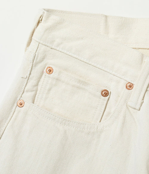 13oz. White Denim '1947 Model' (Regular Straight)