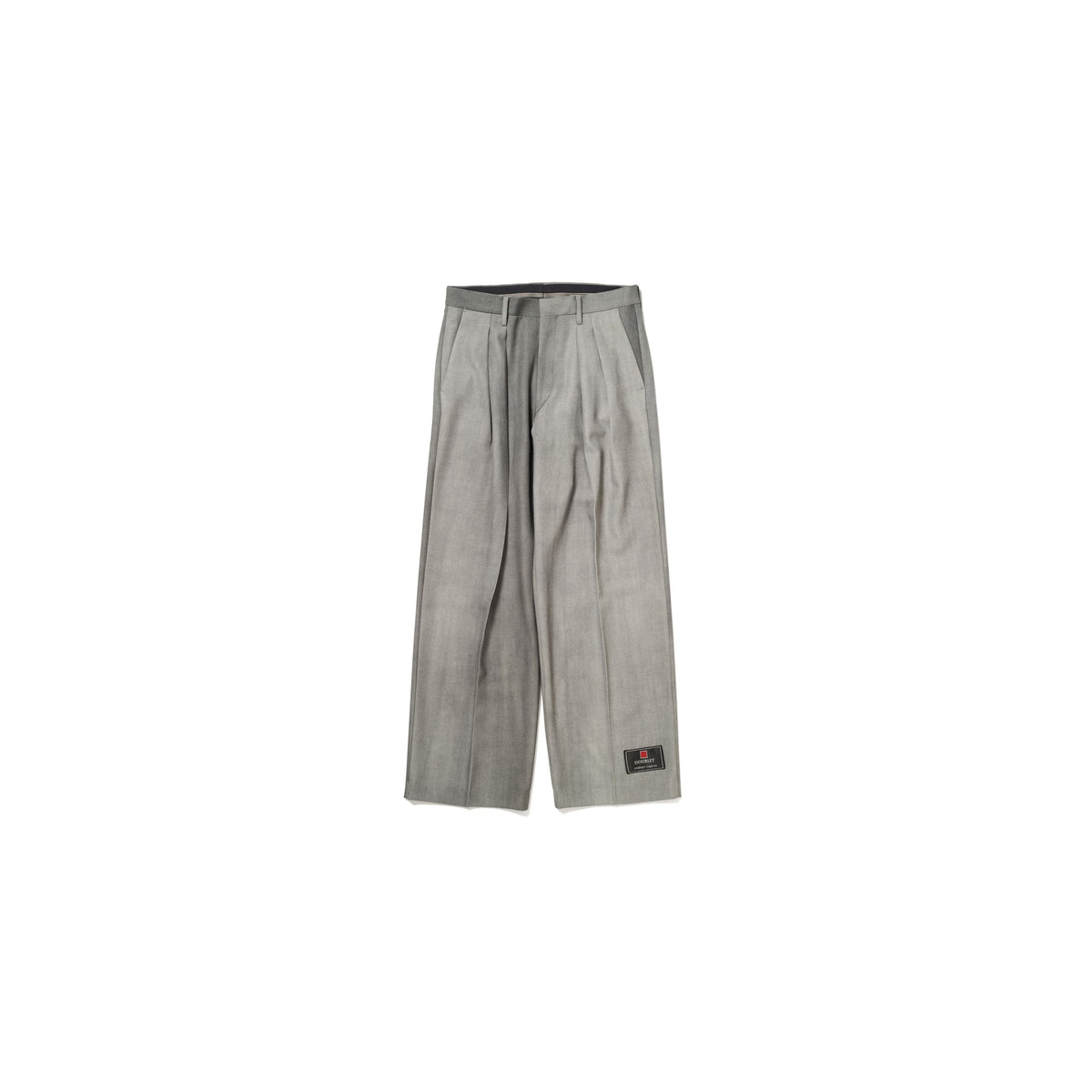 FADED SPRAY-DYE WIDE TROUSER