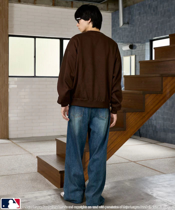 Custom MLB Fleece Crewneck Logo Sweatshirt Limited Edition