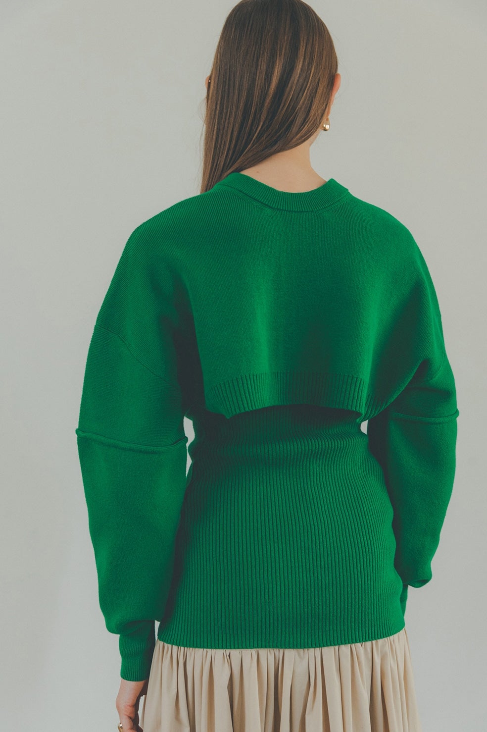 3WAY ARRANGE SEPARATE KNIT TOPS
