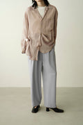 BASIC TUCK PANTS