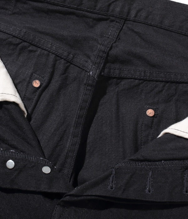 13oz. Black Denim Type-III (Slim Fit)