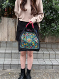 FLOWER BANDANA (Flower Bandana) M#01BLACK-301051