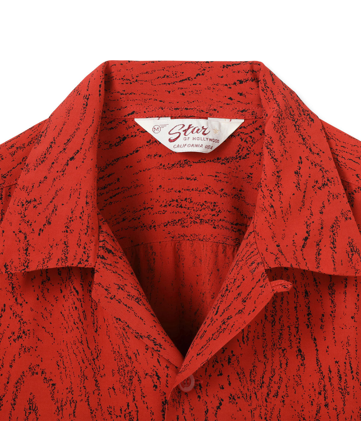 HIGH DENSITY RAYON OPEN SHIRT “WOOD GRAIN”
