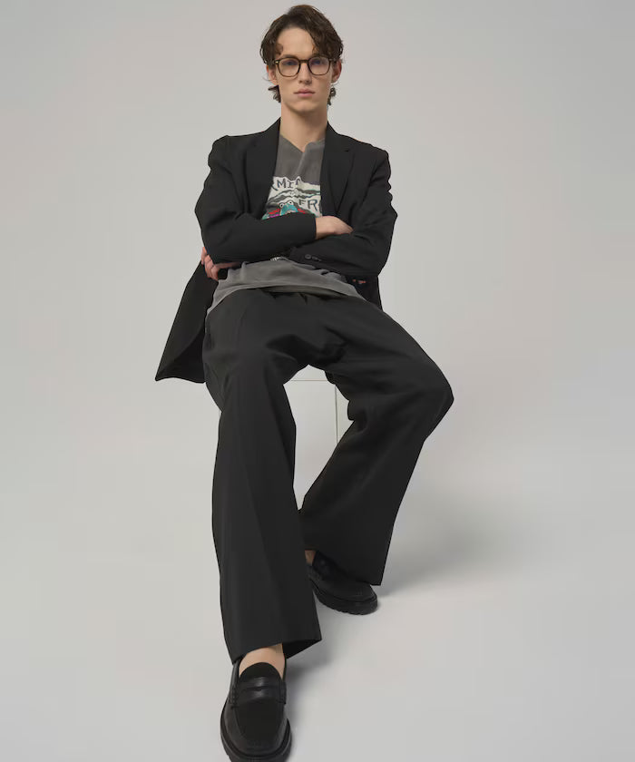 Functional Material Jacket & Wide Slacks Set Up / Washable / UV Cut / Quick Dry / Contact Cooling