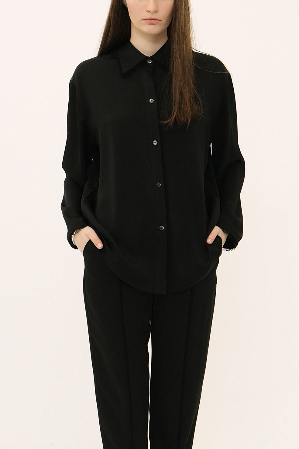 W FACE FRINGE SHIRTS