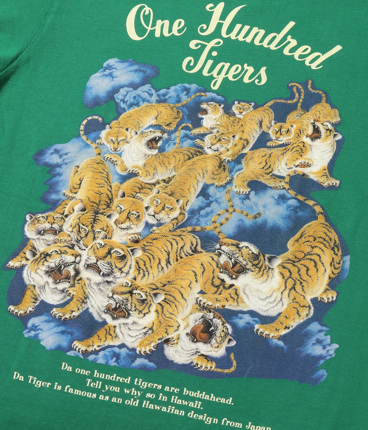 Sunsurf Print T-Shirts "One Hundred Tigers"