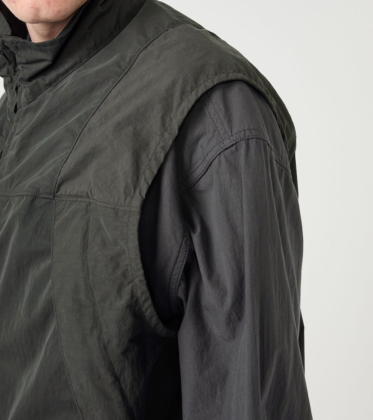 Brushed Weather Mountain Wind Vest