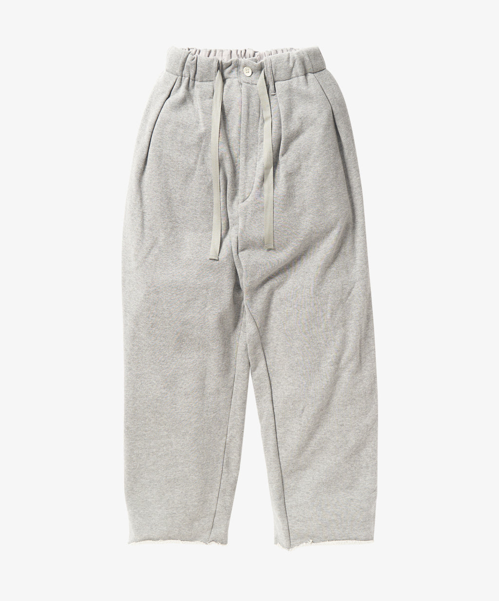loop wheel baggy trousers