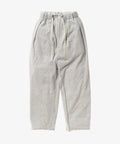loop wheel baggy trousers