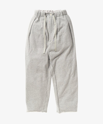 loop wheel baggy trousers