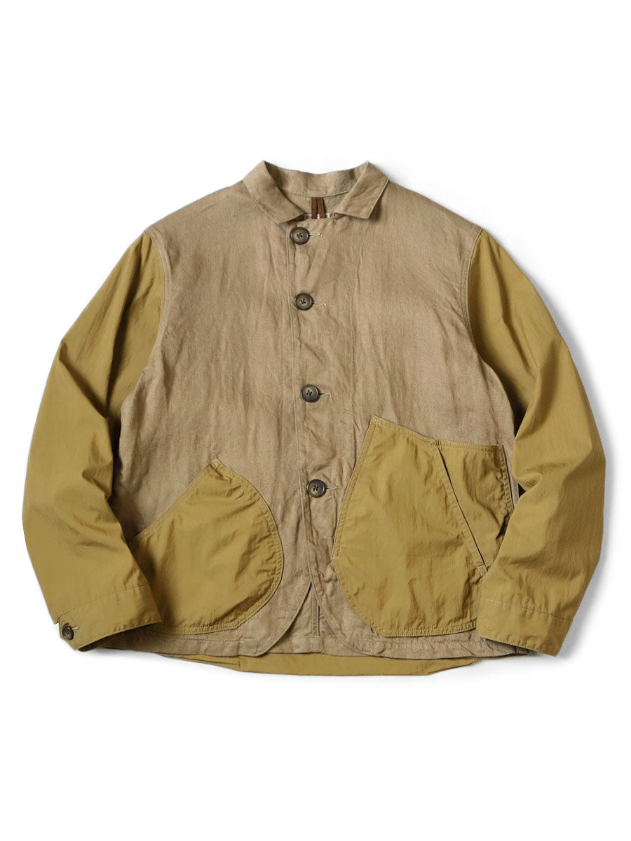 Linen Chino Cloth x Gabardin Goman Coveralls