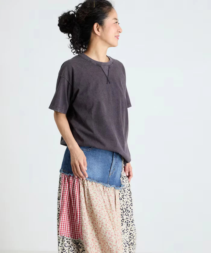 V Gazet Vintage-Like Crew Neck T-Shirt