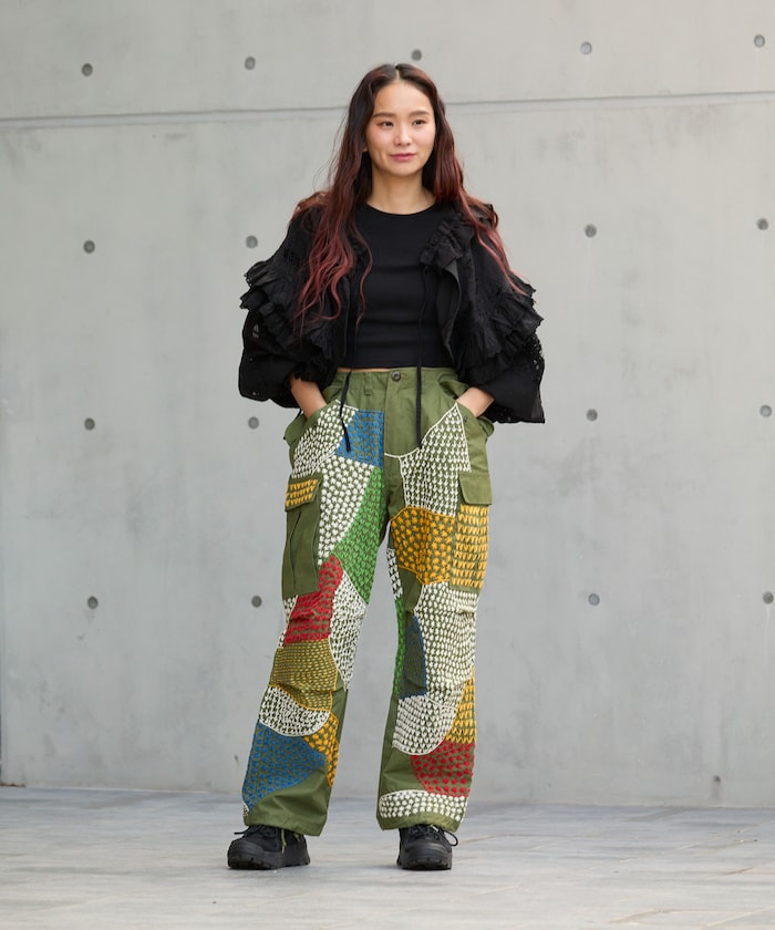 Vintage Hand-Stitched Remake Military Pants
