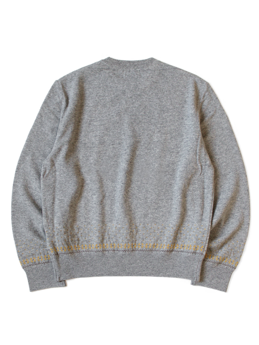12G Wool Crewneck Sweater (FLY GOOSE)