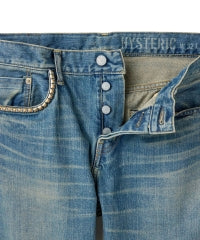 HYS SP Processing Slim Straight Denim Pants