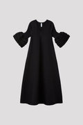 POTTERY SWELL GLITTER SHORT BELL SLEEVE FLARE DRESS