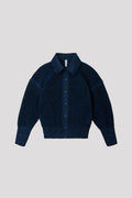 LATTICE KNIKAT STAND FALL COLLAR BLOUSON