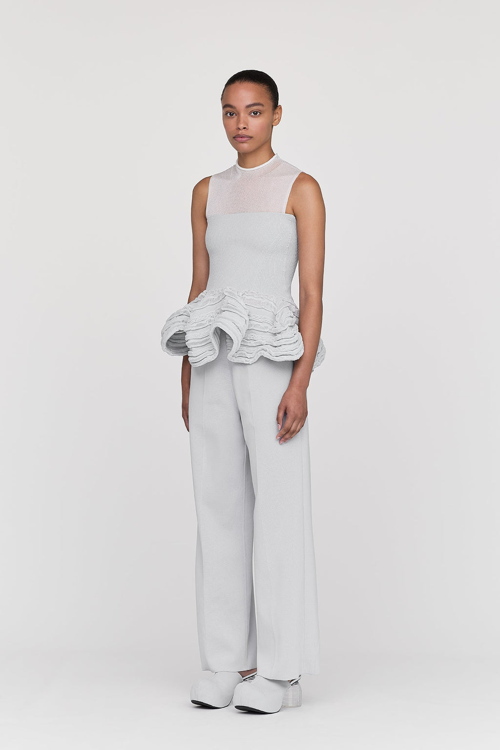 PORTRAIT LUCENT SLEEVELESS TOP