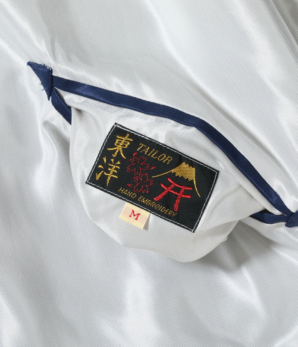 Early 1950s Style Acetate Souvenir Jacket “RED EAGLE” × “TIGER HEAD”