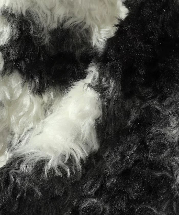 Fake Fur Mid-Length Coat / Fur Coat
