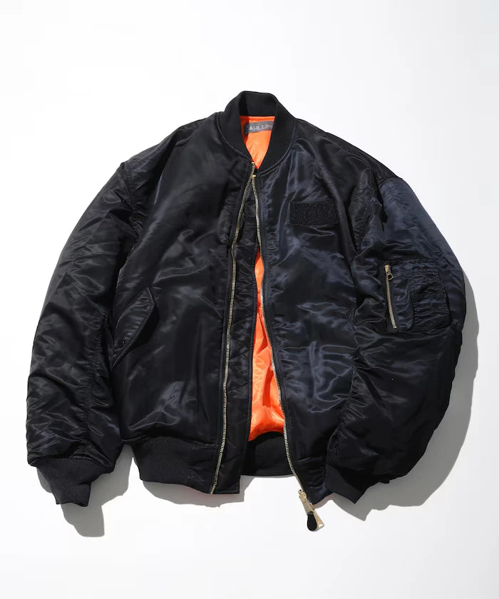 Magazine Pocket Nylon Twill Flight Jacket “MA-1”