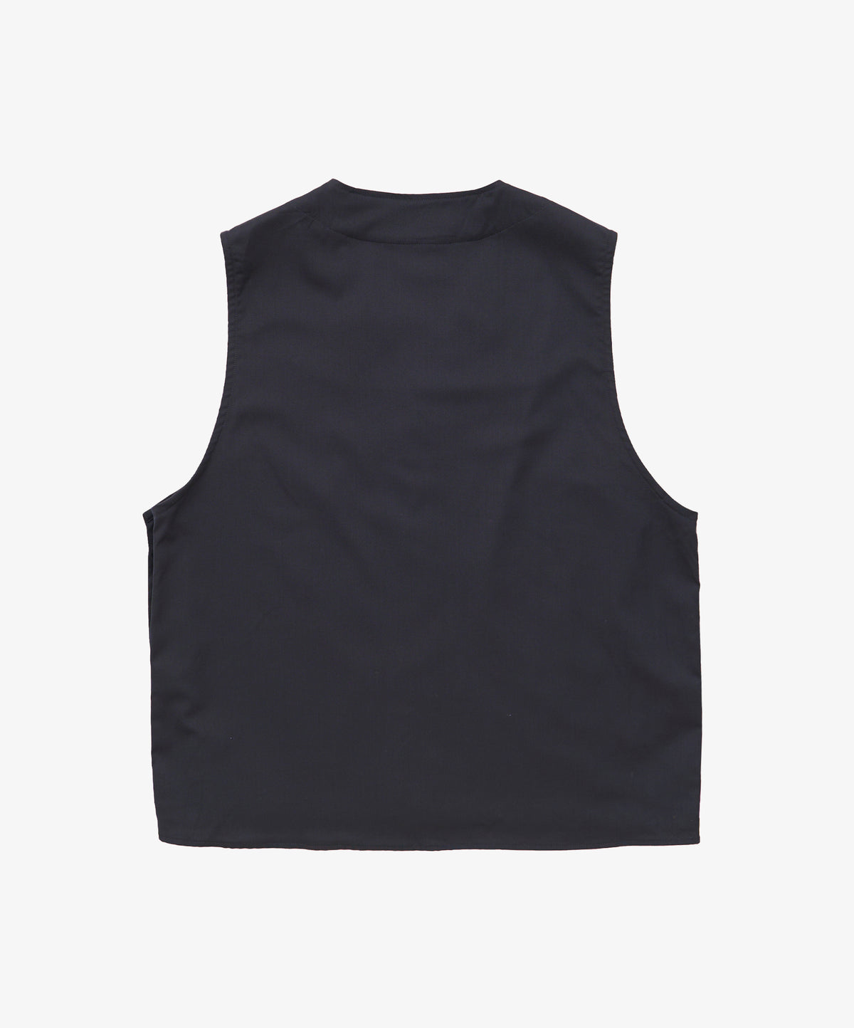 gilet navy twill