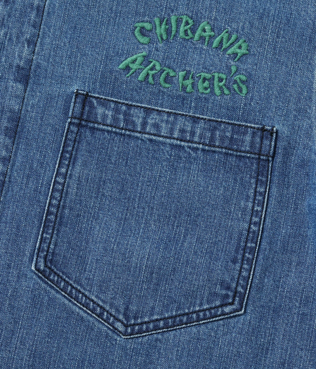 Late 1950s Style Blue Denim Okinawa Jumper ���CHIBANA ARCHER'S��� (AGING MODEL)