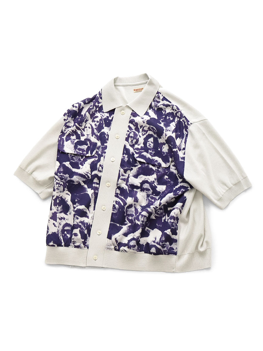 Knit x Rayon Polo Shirt (Fest pt)