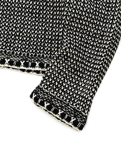 5G Knit Zip Cava Cardigan