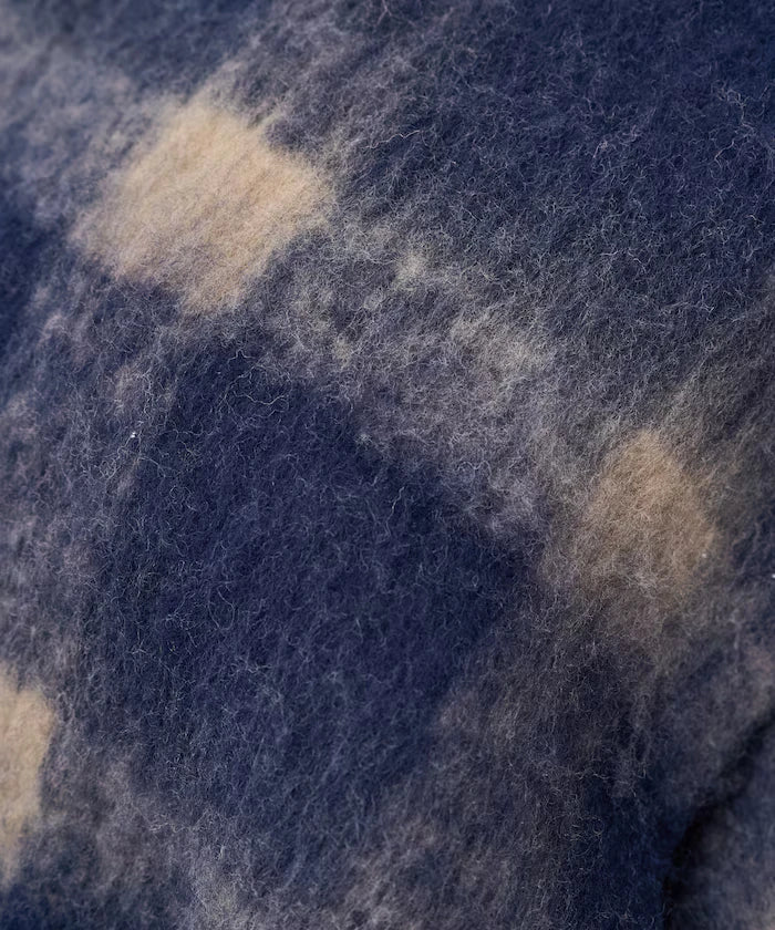 Cashmere Check Volume Scarf