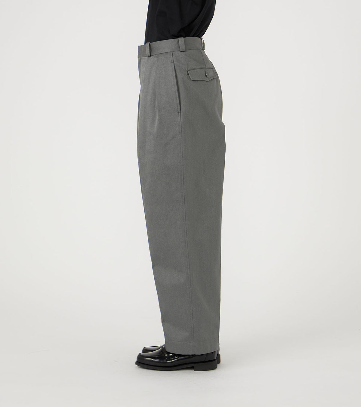 Double Pleated Chino Pants