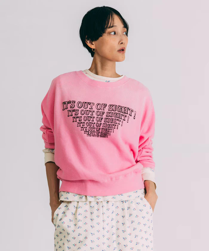 Fade Print Dolman Sweat