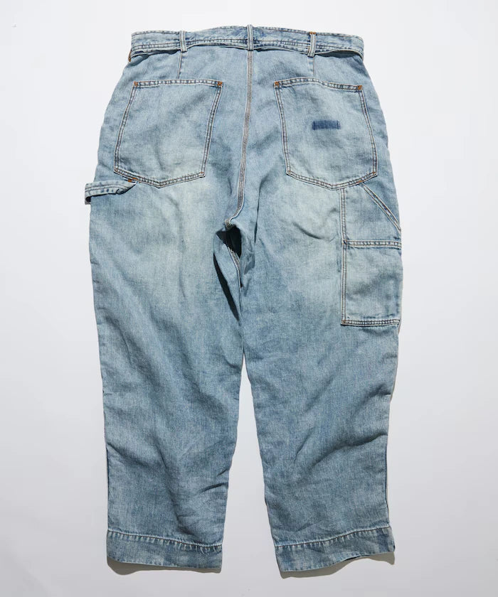 Linen Denim Painter Pant