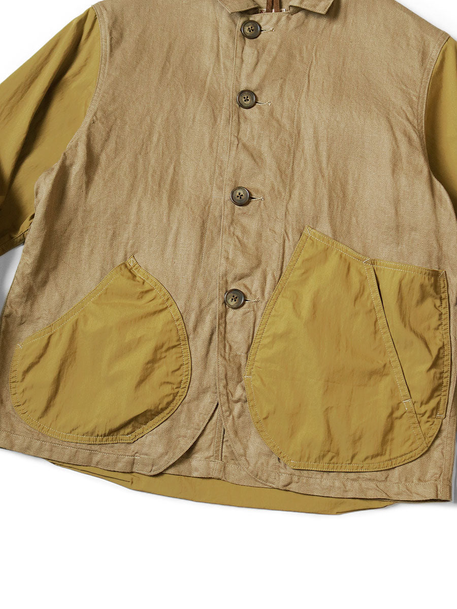 Linen Chino Cloth x Gabardin Goman Coveralls