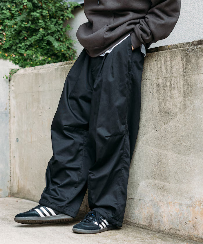 Wide Silhouette Military Circus Pants Snow Pants [Limited Edition]