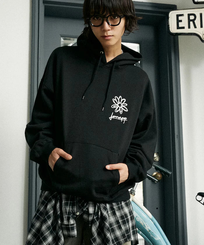 LOVE POP STUDIO FLOWER GRAPHIC HOODIE【Limited Edition】