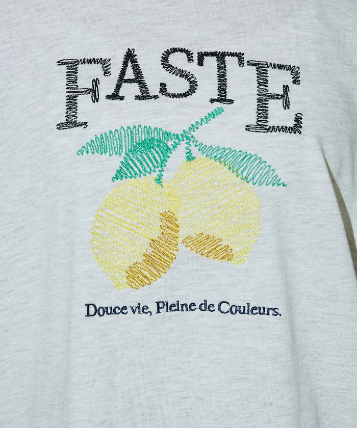 Lemon Embroidery T-shirt Limited Edition